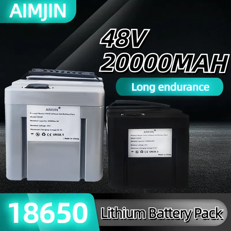 13S8P 48V 20Ah New National Standard 18650 Lithium Battery For Electric Vehicles With a Large capacity lifepo4