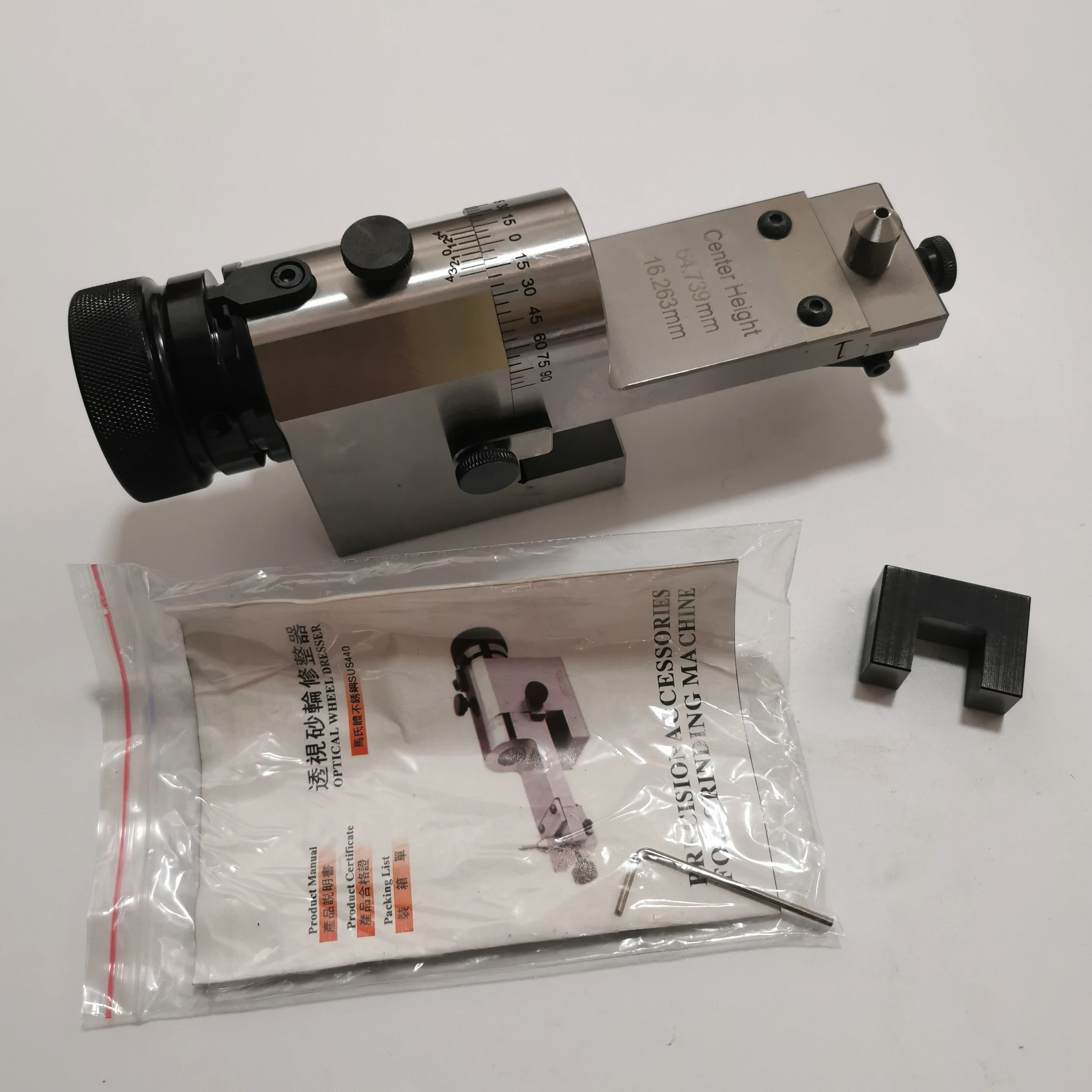 

KT50 Optical Radius Angle Dresser | Perspective Grinding Wheel Dresser Visual Precision 0.01mm