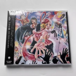 Cartoon ONE PIECE Uta Ado Music CD FILM RED OST Album Music Record Cosplay Walkman Car Soundtracks Box Party Music Collection