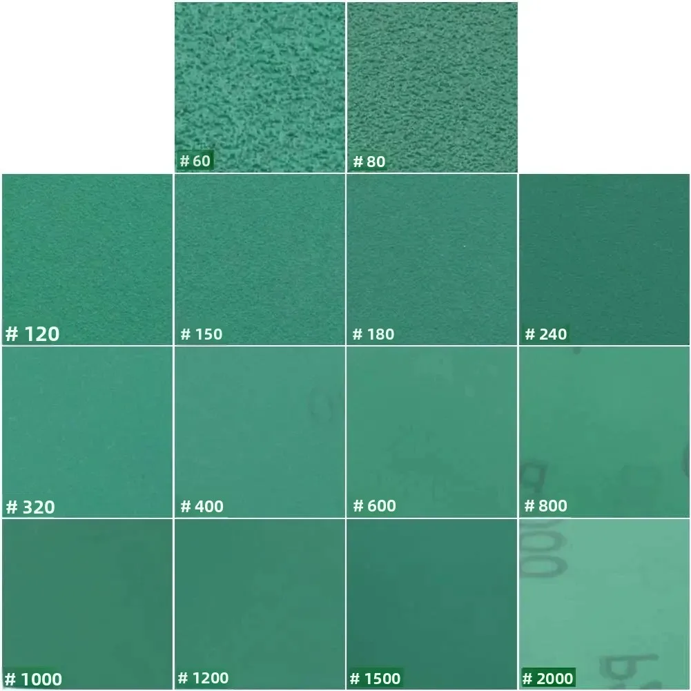 2 Inch Hook and Loop Sandpaper 20 Pcs 50 mm PET Film Wet Dry Sanding Paper for Polishing and Sanding Woodworking Car ﻿Metal
