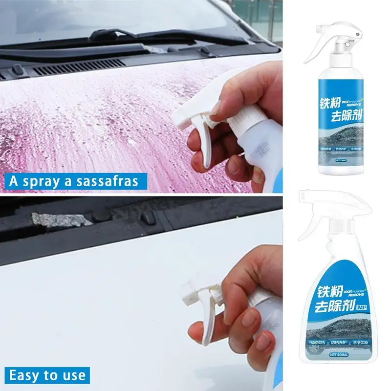 500/250ML Rust Removal Agent Spray Liquid Rust Cleaner Spray Fast Efficient Rust Stain Remover For Iron Bolts Auto Mainttenance