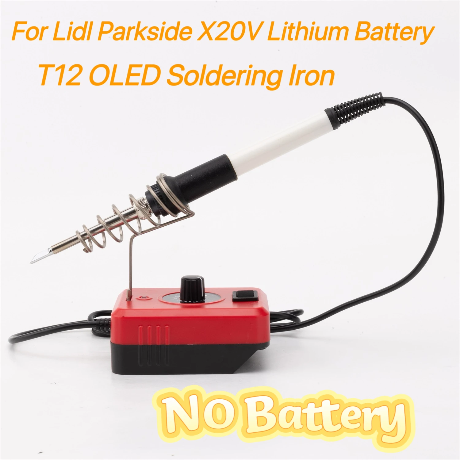 

Беспроводной паяльник Lidl Parkside X20V с литиевой батареей T12 OLED, быстрый нагрев ° C/ ° Паяльная станция F Free Switching T12