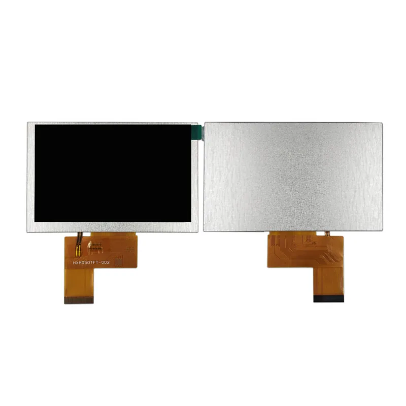 5.0 Inch 800x480 TFT LCD Color LCD Display With Driver Board RGB Interface Car Display