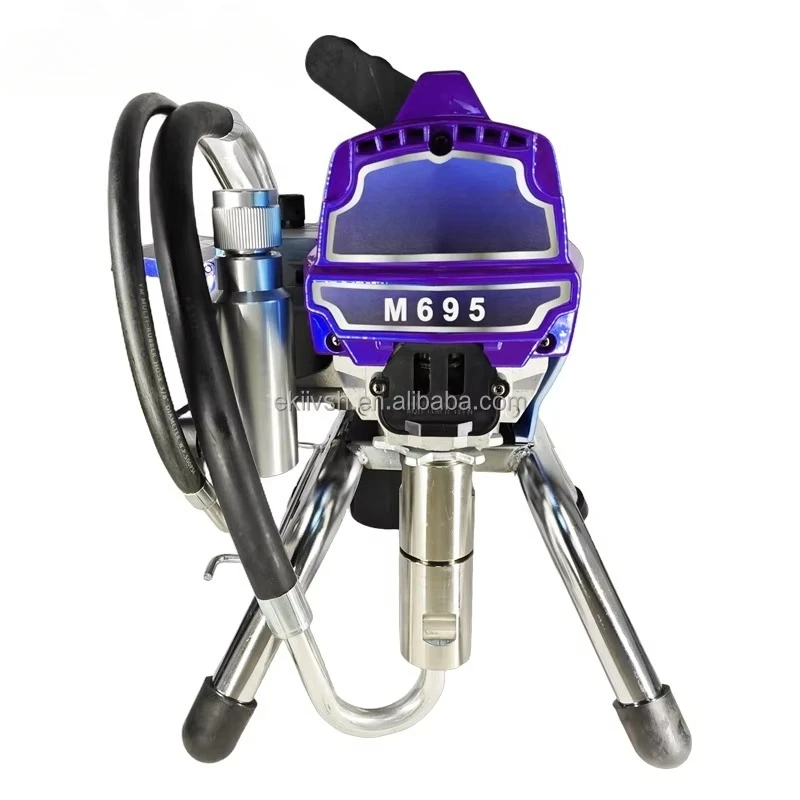 EKIIV M695 18v Lithium Battery Convenient Household HVLP Wireless Spray Gun Cordless Airless Sprayers Electric DIY
