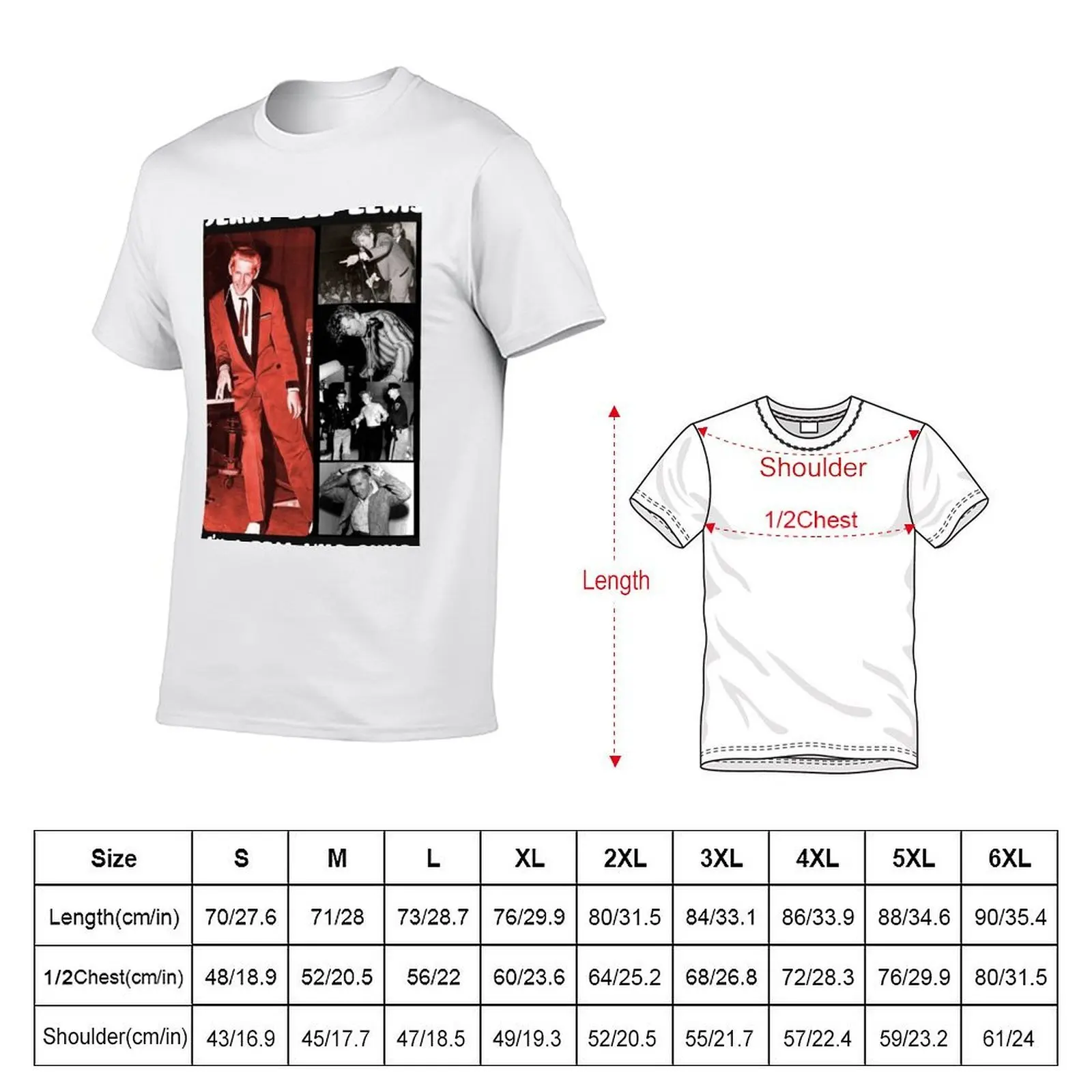 Jerry Lee lewis Real Wild Child T-Shirt t shirts for man graphic funny cotton t shirts man 100% T-Shirt