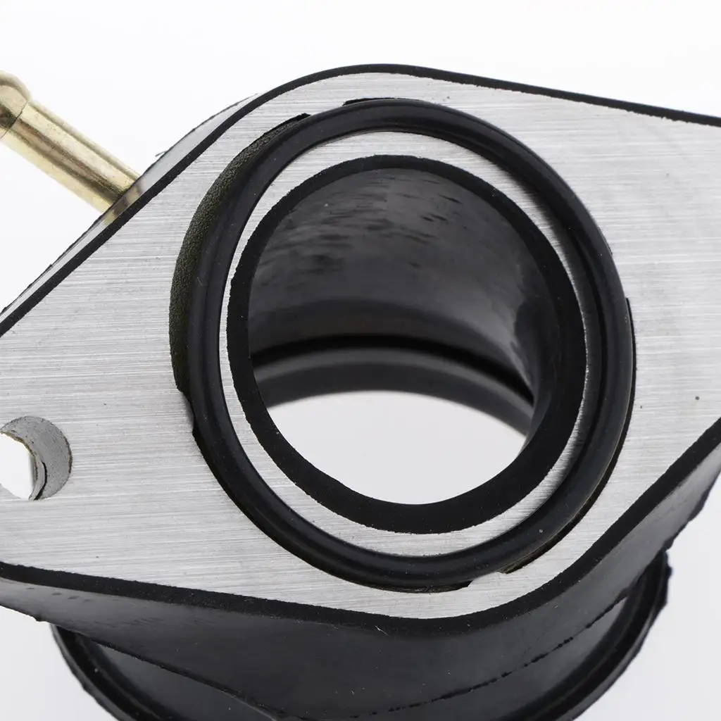 Adaptador Preto para Coletor de Admissão (Mangueira do Carburador) para Reposição de Motor de Motocicleta Yamaha VIRAGO XV400 500 535