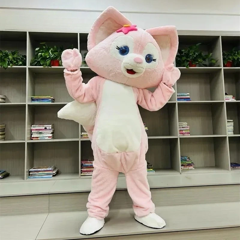 ชุดคอสเพลย์การ์ตูน LinaBell Lina Bell Fox Mascot เครื่องแต่งกายโฆษณาพิธีชุดแฟนซีสัตว์ Carnival Props