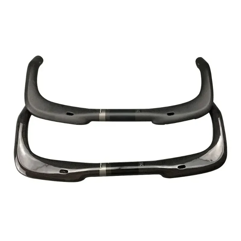 TOSEEK 400 مللي متر 420 مللي متر 440 مللي متر الطريق دراجة المقود ألياف الكربون 31.8 مللي متر دراجة المقود الترياتلون مقود الدراجة بولهورن قطرة بار #6