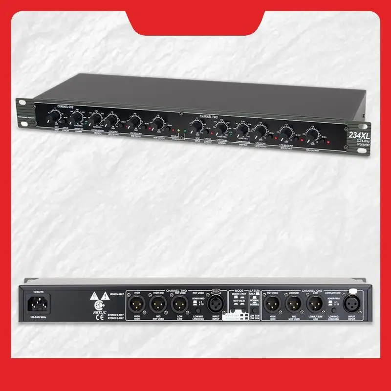 234XL Stage Crossover Professional Bass 2 Crossover 3 Crossover 4 Crossover Electronic Audio Crossover
