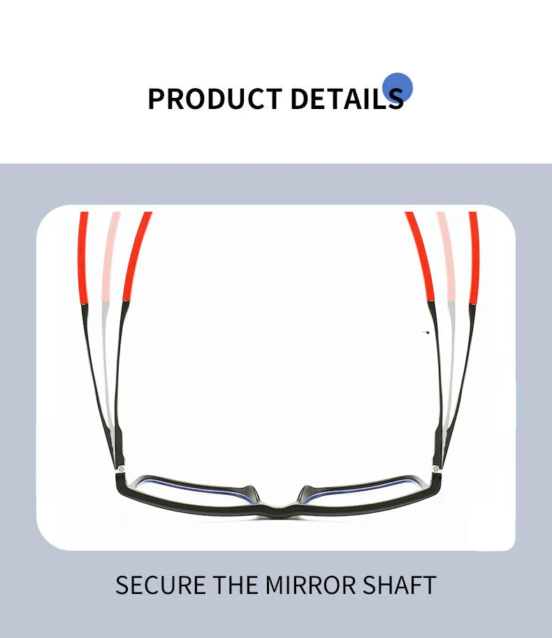 Sport-Stil ultraleichte Lesebrille al-mg Legierung Beine Rahmen für Männer Anti-Blaulicht photo chrome Presbyopie Brille 0 ~ 6 – Detail 5