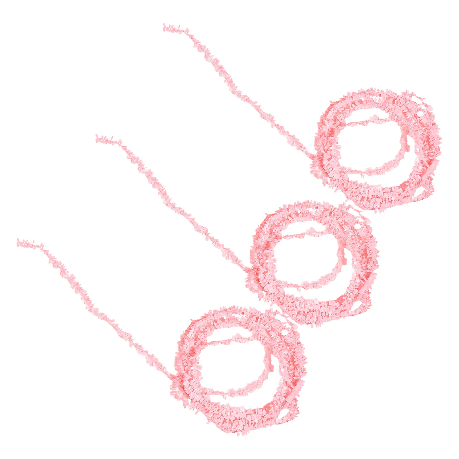 

3pcs Iron Wire Leaf Vine 7.5M Artificial Grapevine For Crafts Diy Faux Plant String Leaves Wedding Rattan Twig Home Garden Decor