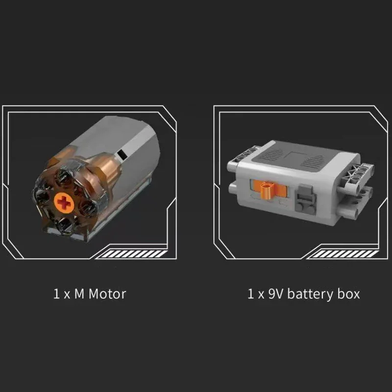 Technical MOC 10206 MCL SuperCar V8 Automobile Engine Car Motor Model 737PCS Building Blocks Brick Puzzle Toys for Kids Gift