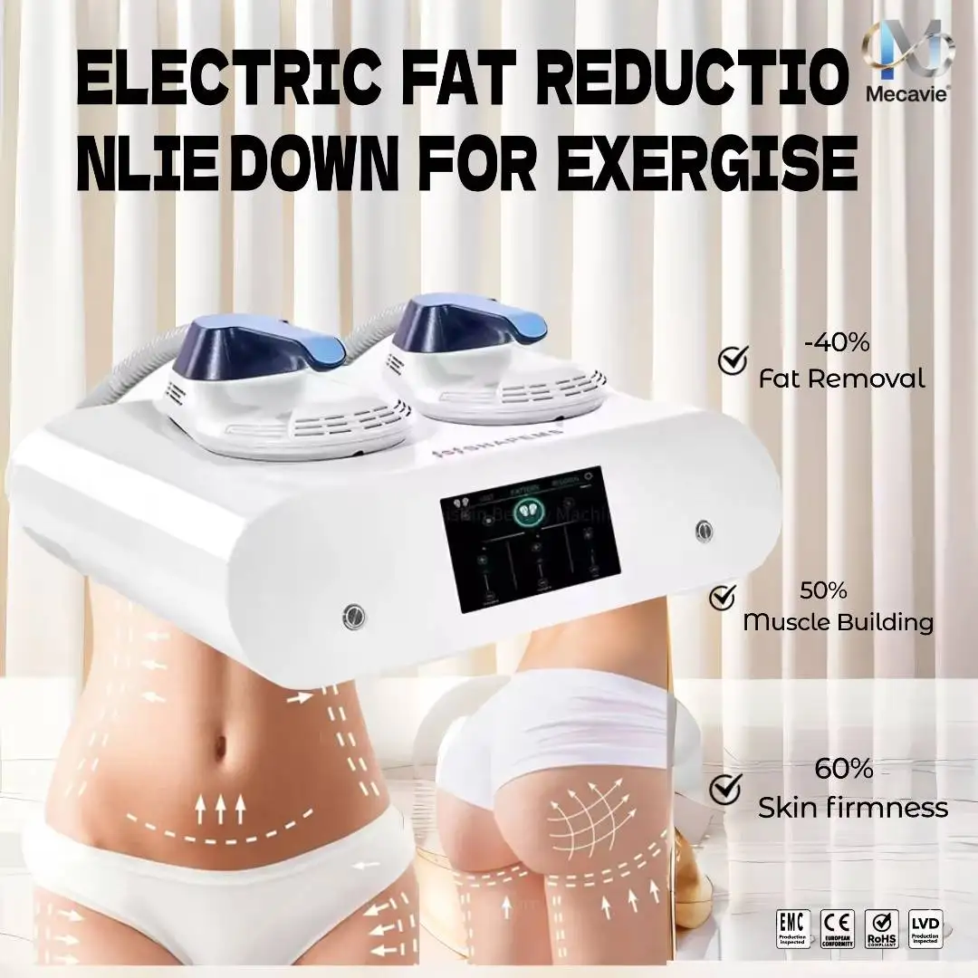 EMS MECAVIE Professional Body Shaping Machine 200Hz Muscle Stimulation Fat Burning Slimming Tool for Home Use
