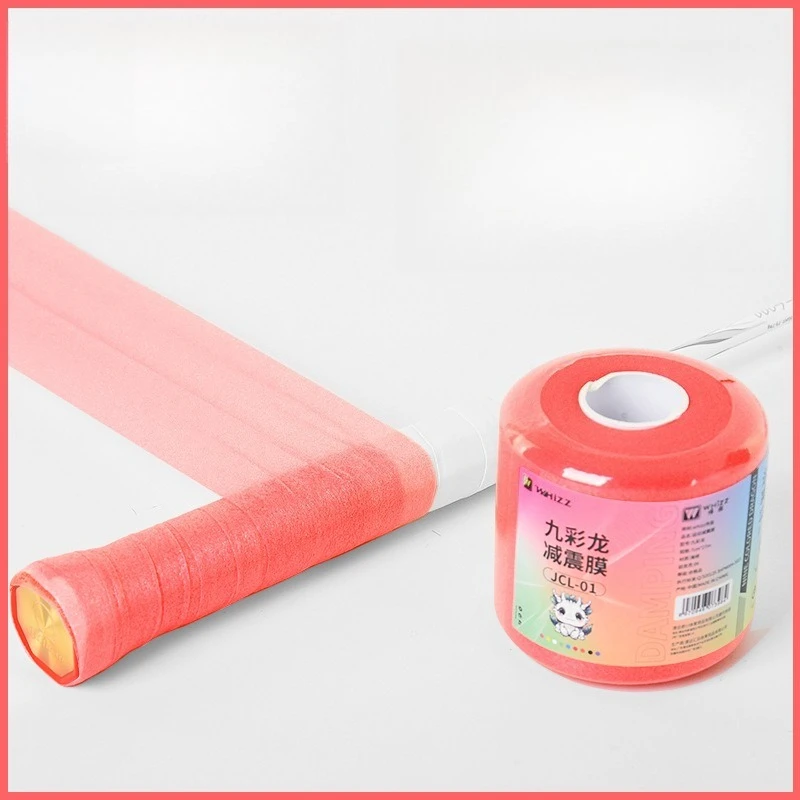 Badminton Racket Cushioning Film, Tennis Racket Rubber Base Film Shock-absorbing Film  Easy To Use, Sports  Accessories