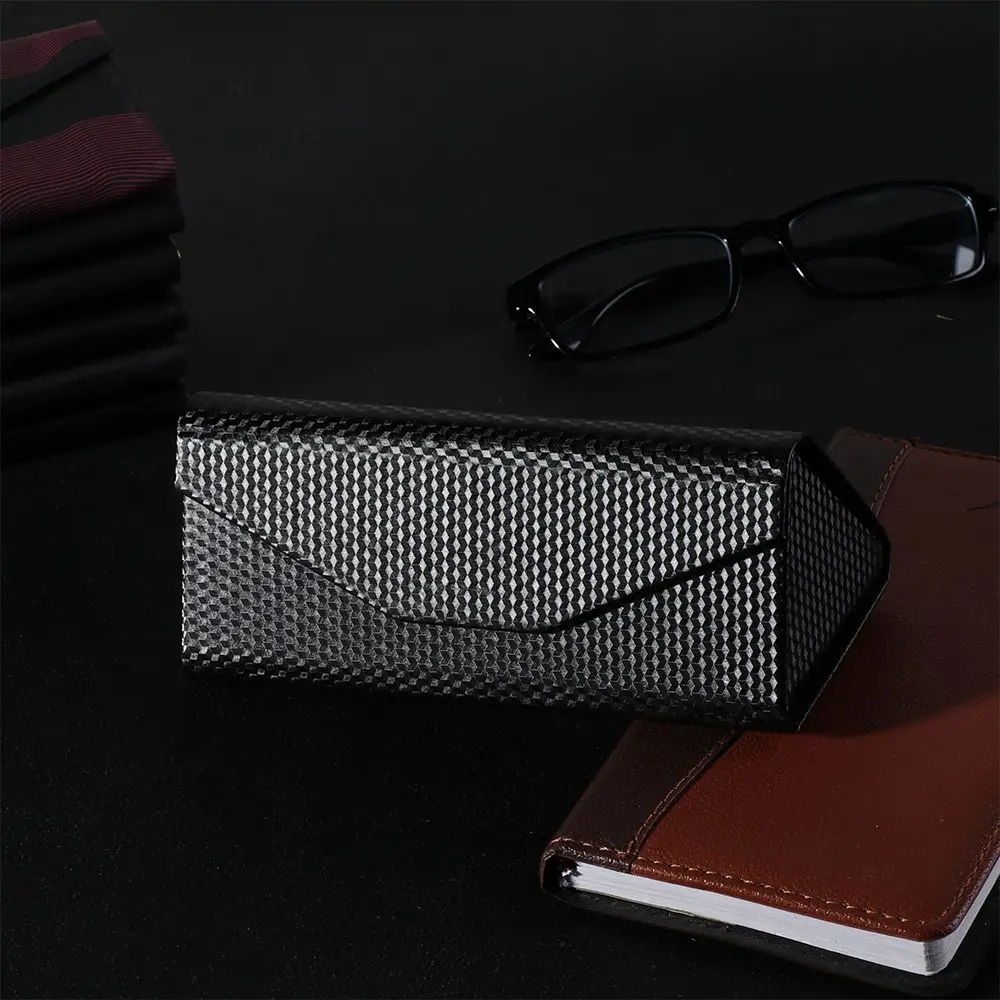 Hot Sunglasses Box Folding Waterproof Strong Magnet Eyewear Case Portable Black Business Glasses Box Eyeglasses Protective