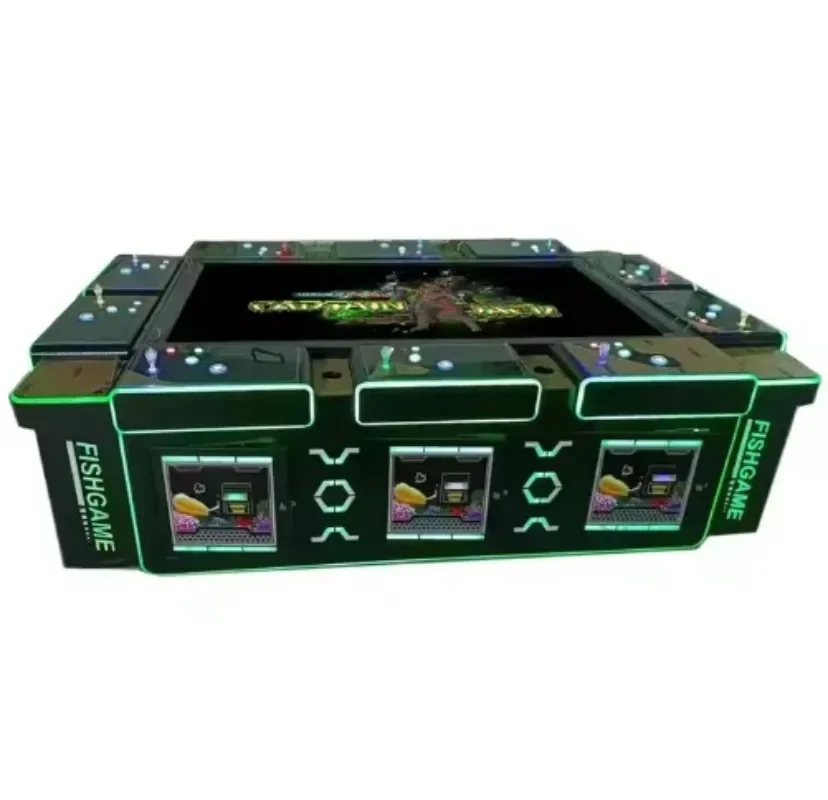 Hot Sale 10 Players 86 100-inch Deluxe Skills Game Console Metal Cabinet Fishboard Kit