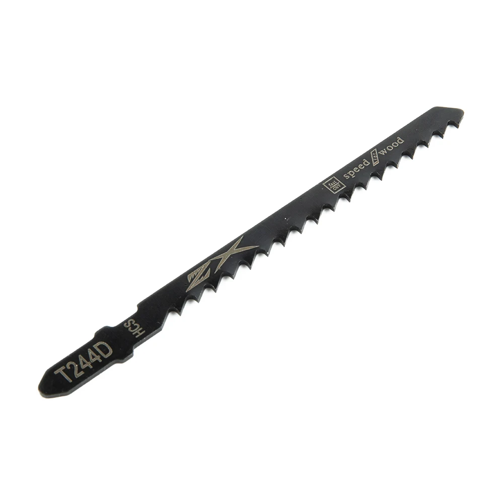 Lame de scie en acier à haute teneur en carbone, dureté élevée, adaptée à la coupe du bois, du panneau, du plastique, 10 pièces