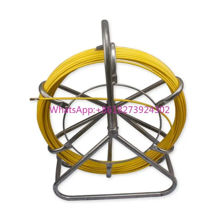 

Fish Tape Fiberglass Wire Cable Running Rod Duct Rodder Fishtape Puller 12mm