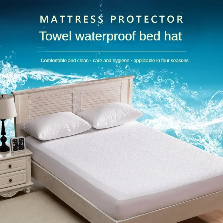 Waterproof Bedspread Single Foreign Trade White Bedspread Towel Simmons Mattress Protective Cover