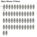 50pcs 13x6mm S