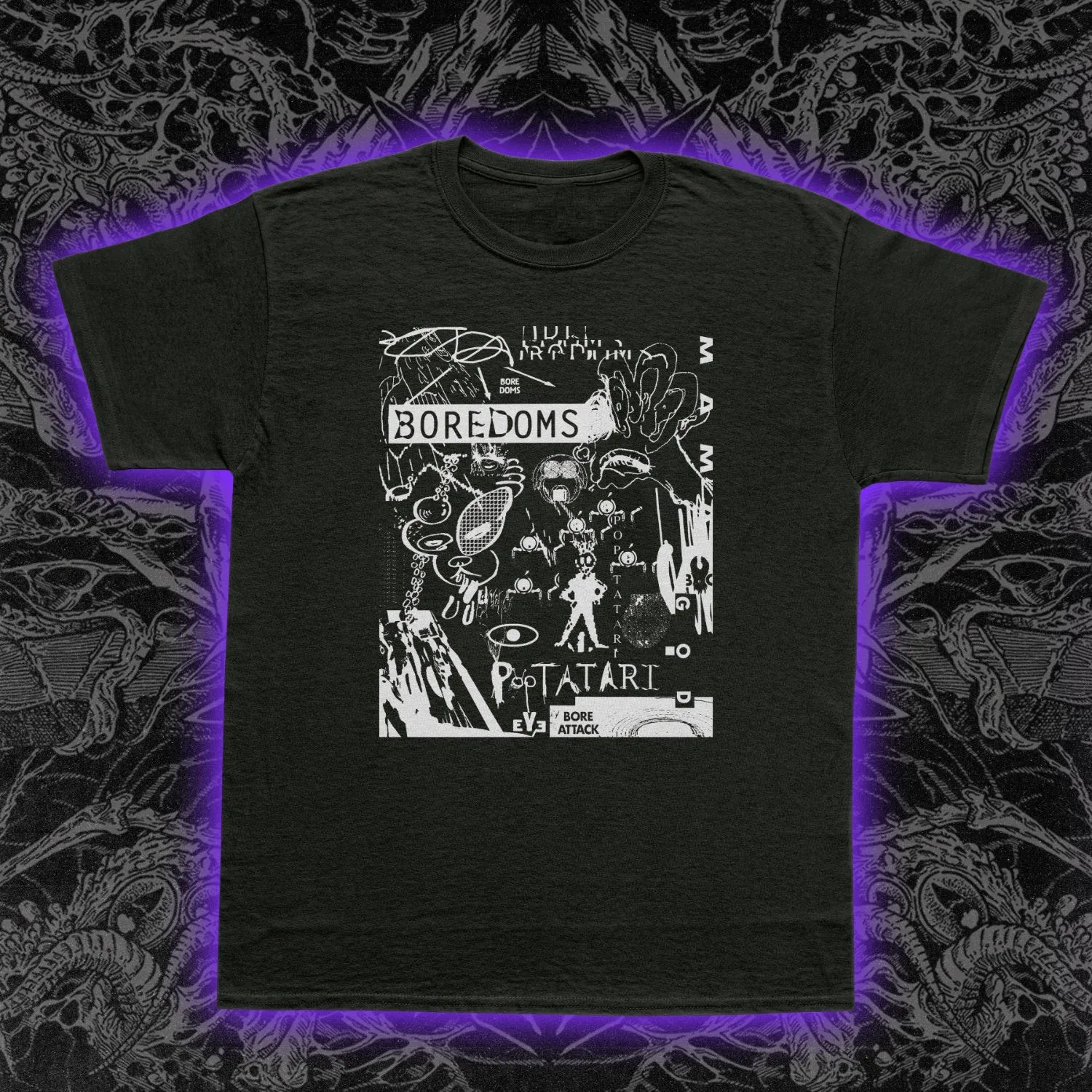 Camiseta Boredoms Pop Tatari, camiseta de música japonesa, Noise Rock, psicodélica, Punk, S-5XL