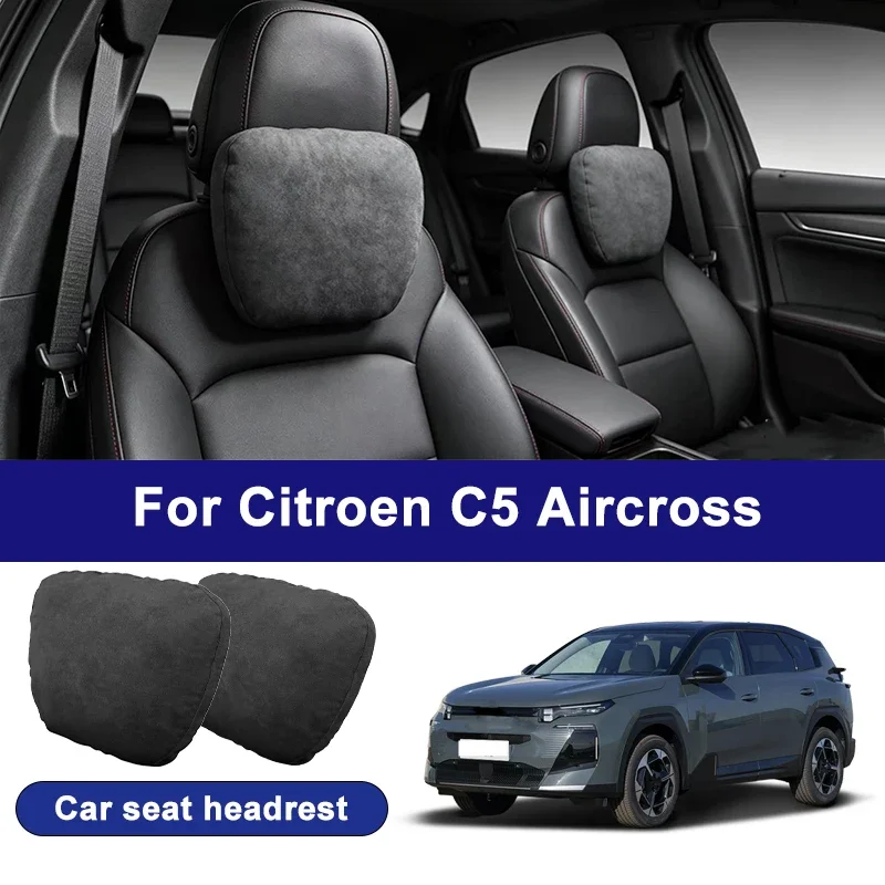 

For Citroen C5 Aircross car headrests, soft universal adjustable car seat pillows, car neck pillow cushions, car accessories
