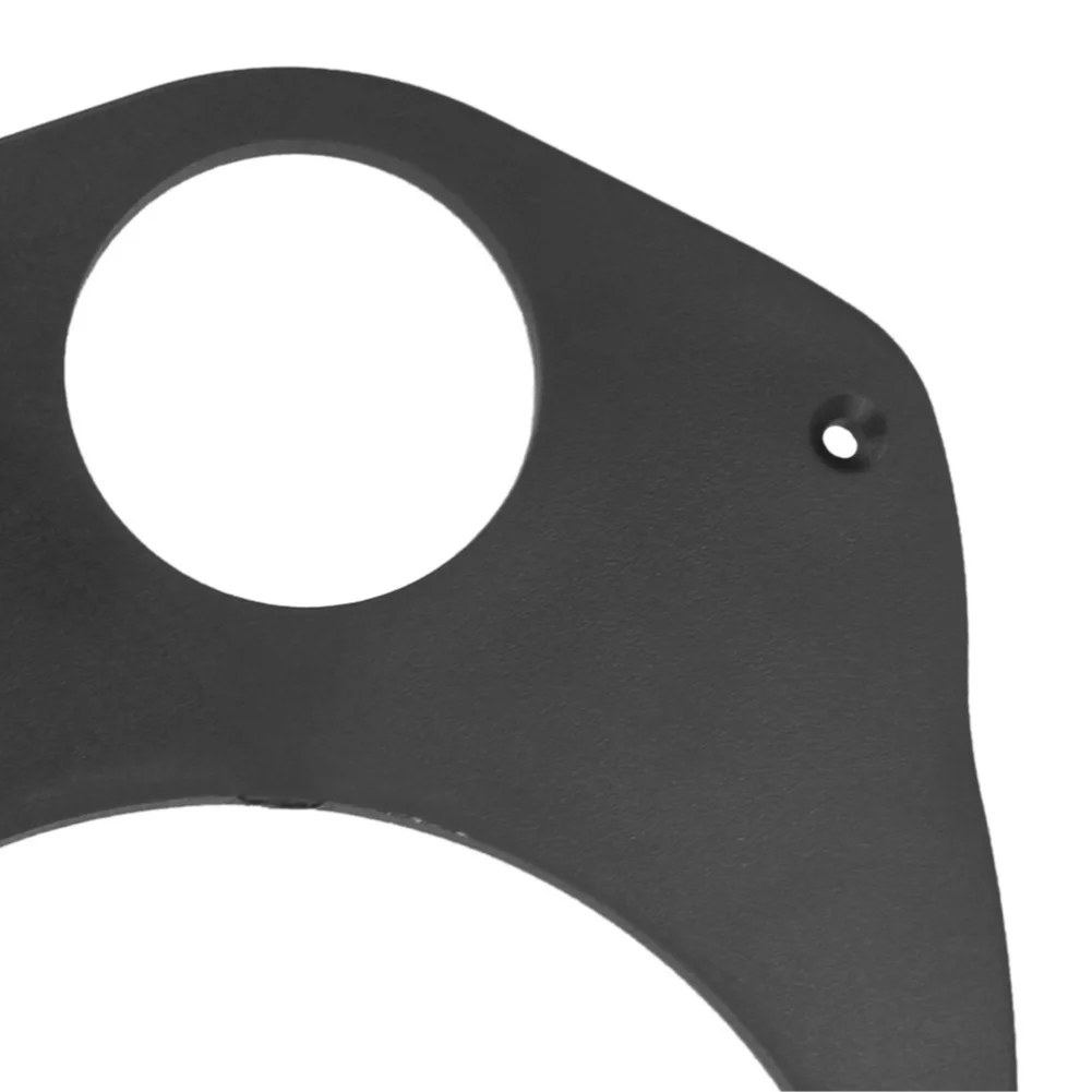 6x9 To 6.5 Inch Speaker Adapter Bracket With 1.38 Tweeter Mount For Car Audio System Upgrade High Density ABS Black Conversion P