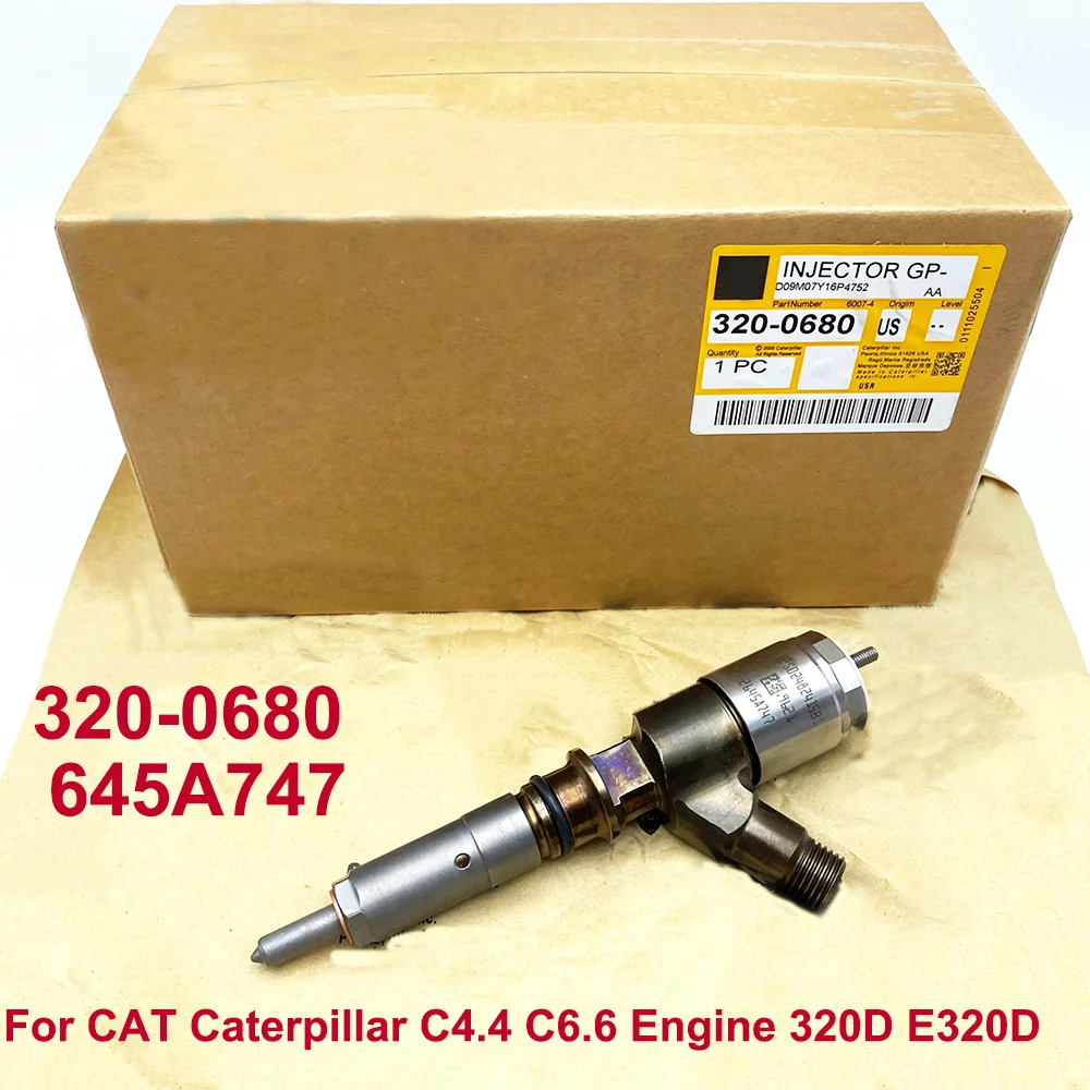 

Высококачественная топливная форсунка для экскаватора Common Rail 2645A747 320-0680 3200680 для двигателя Cat Caterpillar C6.6 320D E320D