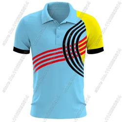 2024 Belgia National Team Casual Polo T Shirts Men Camiseta Belgian Blue Koszulka z krótkim rękawem Odzież biznesowa