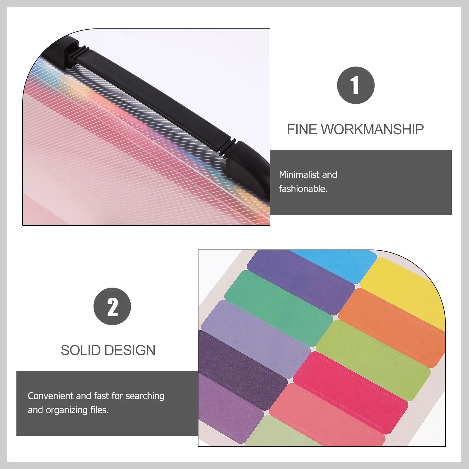 

Многокарманный файловый органайзер из ПВХ, расширяемая папка для документов, портативный органайзер для хранения бумаг и чеков, папка-аккордеон