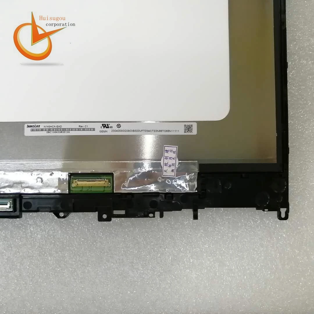 For Lenovo Yoga 530-14IKB Yoga 530-14ArR yoga530 14 LCD display touch screen digitizer FHD assembly fru 5D10R03189 81ek