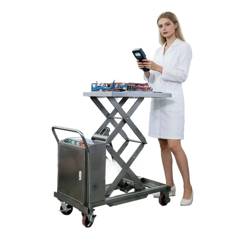 Stainless steel lifting platform 201/304 stainless steel electro-hydraulic lifting platform stainless steel elevator