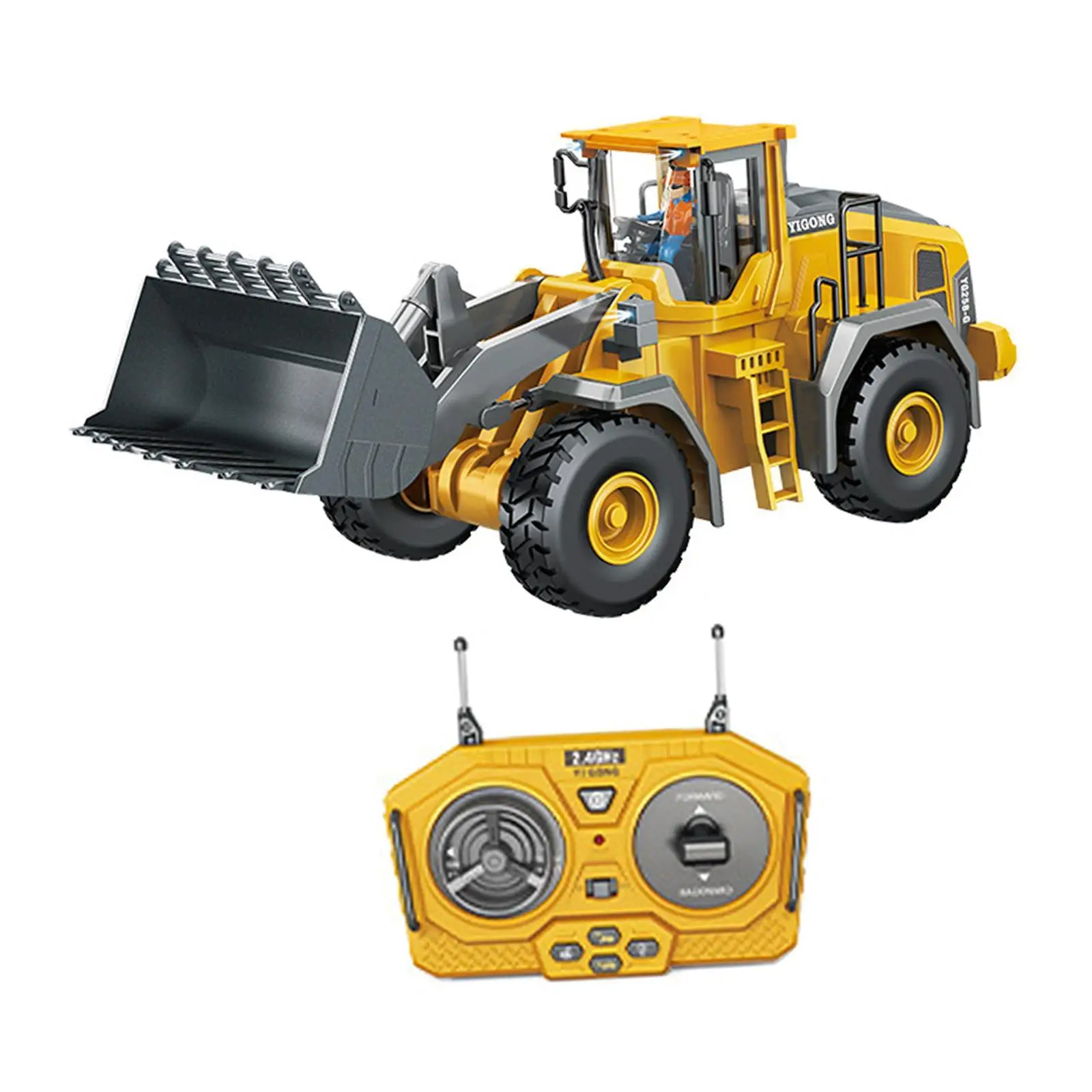Remote Control Excavator Toy Electric Truck Digger Toy Educational Electric Excavator Toy for Boys Children Kids 4-7 Year Old