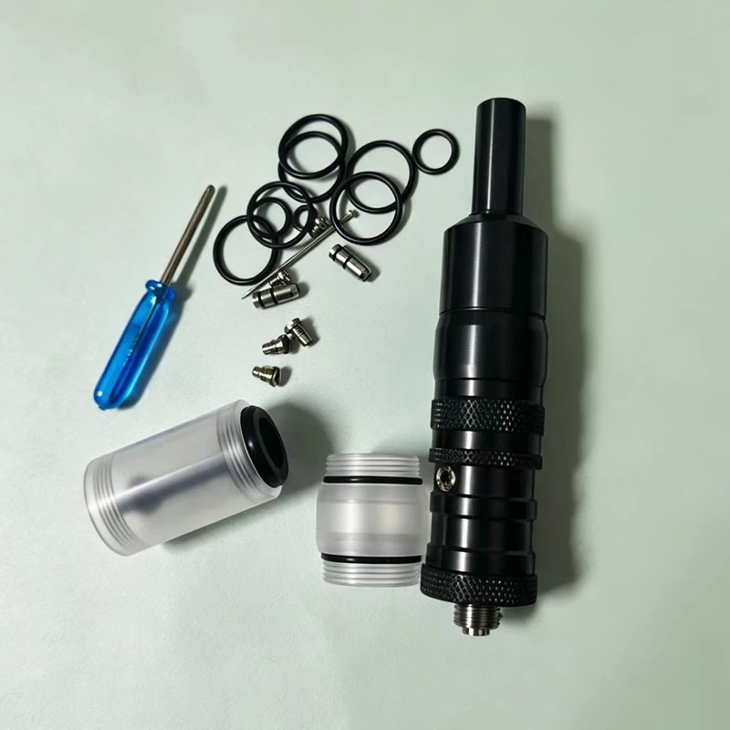 FeV vs Flash-e-Vapor Mini RTA 17mm 3.0ml 316 SS Rebuildable Tank vs NFGTA Tripod 2 VCMT 2 Coilturd AN Accessoires de matériel