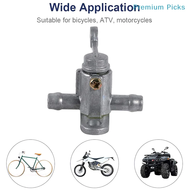 portableMotorcycle ATV 8mm 5/16'' Fuel Tap Gas Petrol Valve Fuel Tank Switch For Motocross Universal