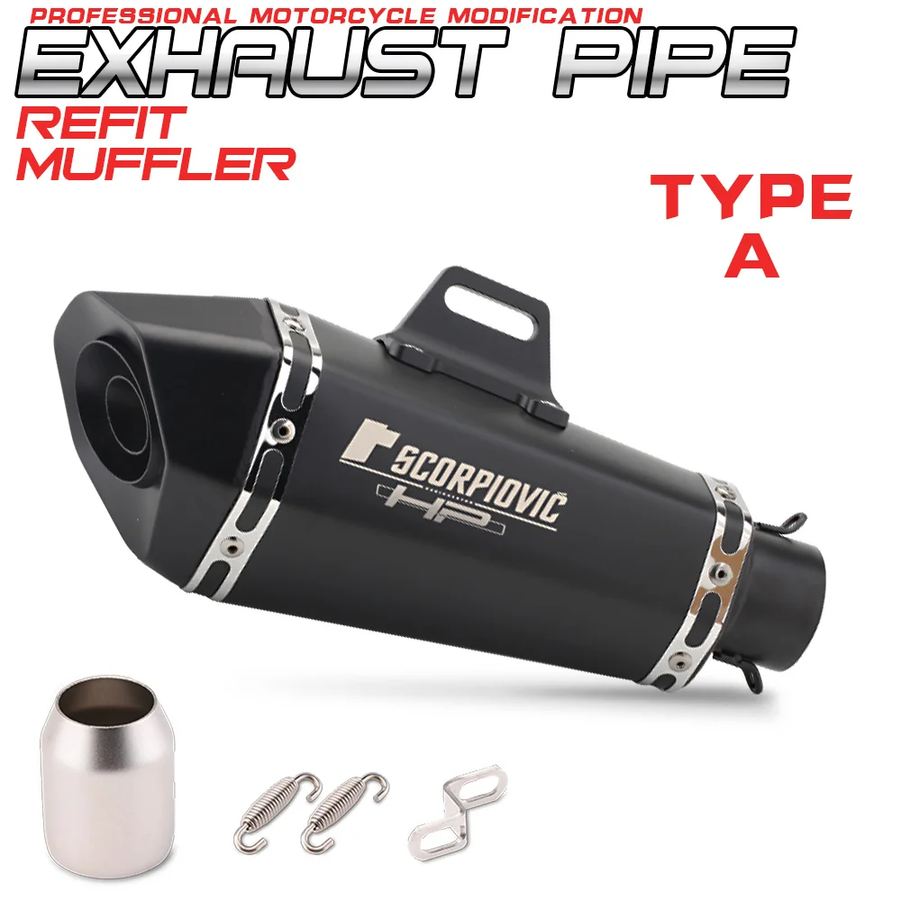 

Factory Hot Selling CH-Universal Motorcycle Exhaust New Condition For Cbr400 Z400 Gsx250 R6 MT15 R3 R25