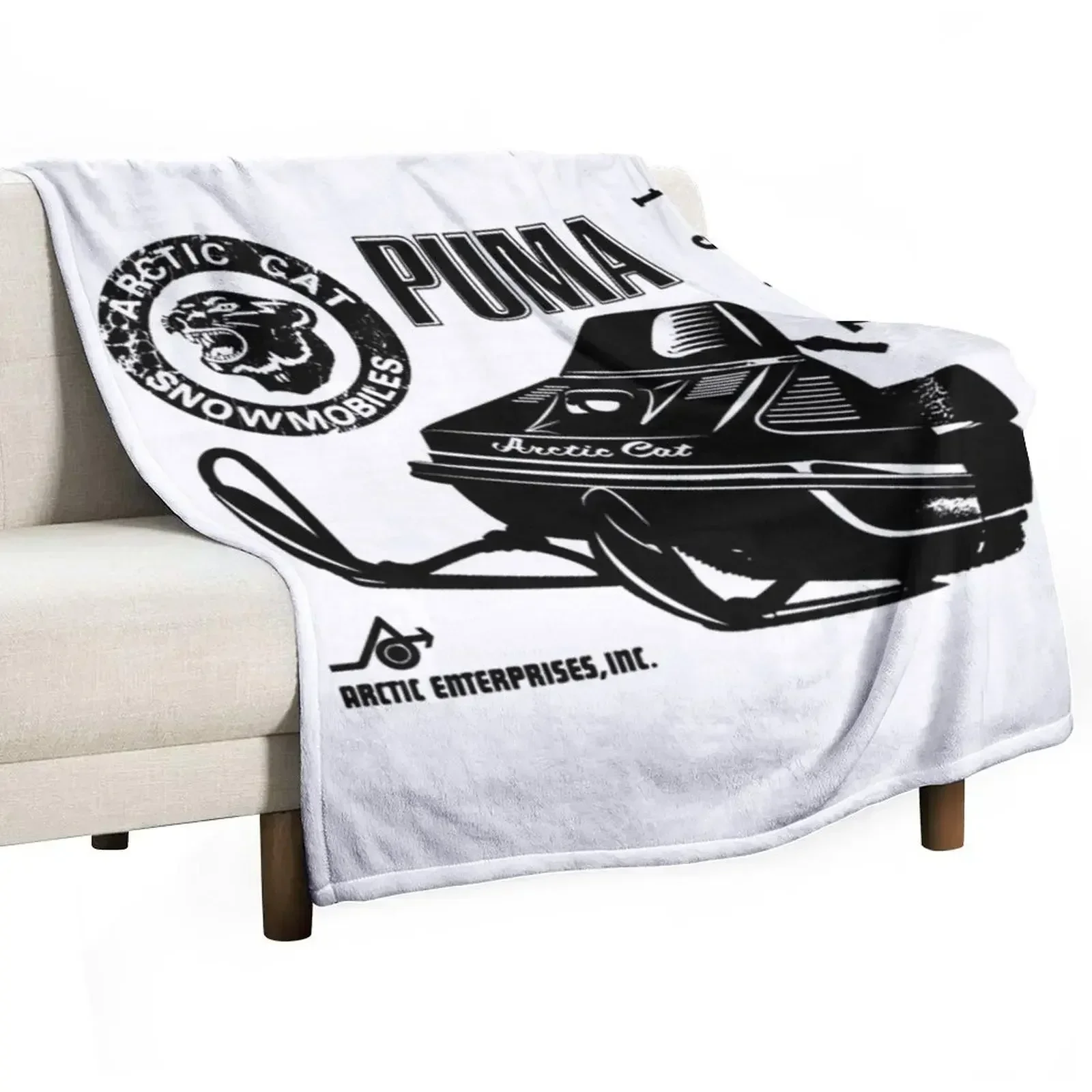 Arctic Cat T-ShirtArctic Cat 3 Throw Blanket Thermal for sofa Camping Blankets