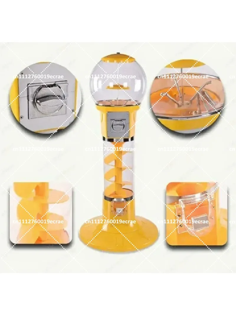 Kids Capsule Vending Machine Coin Operated Gashapon Toy Dispenser