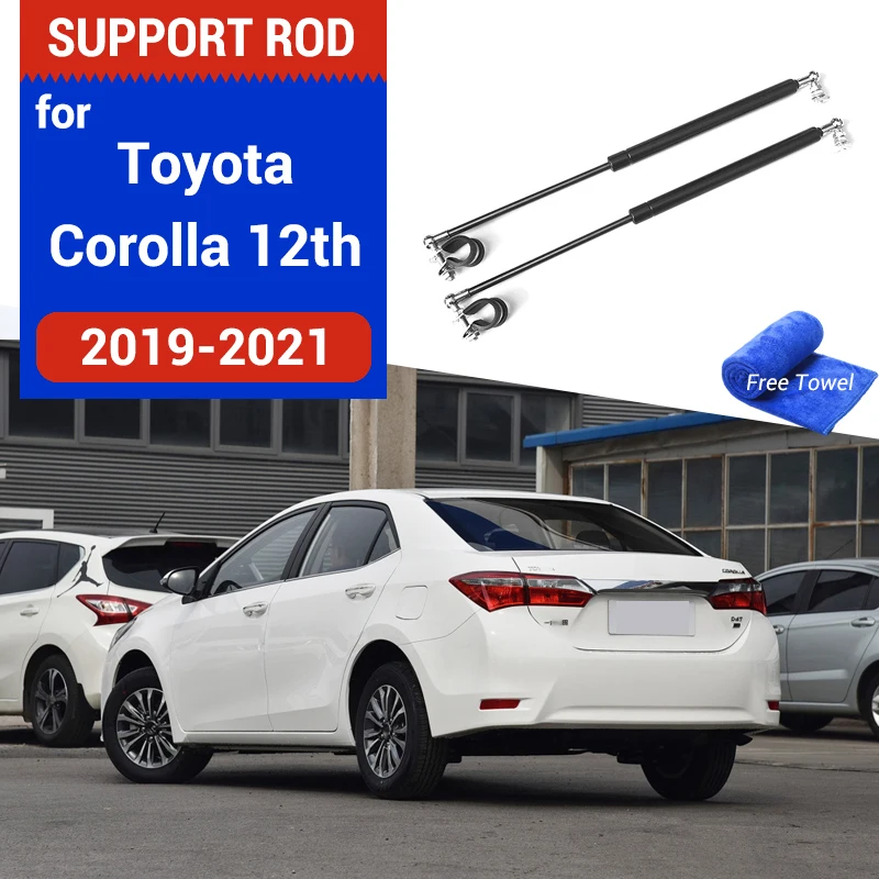 Car Back Door Gas Spring Shock Bracket Support Lift Hydraulic Rod Struts For Toyota Corolla 2018 2019 2020 2021 12th E210 Sedan