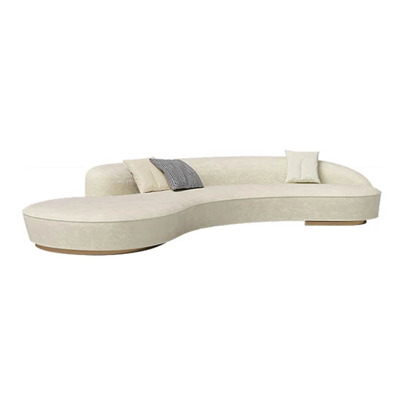 

Modern light luxury sofa Italian minimalist arc combination creative leisure hotel lobby lounge area shaped furniture