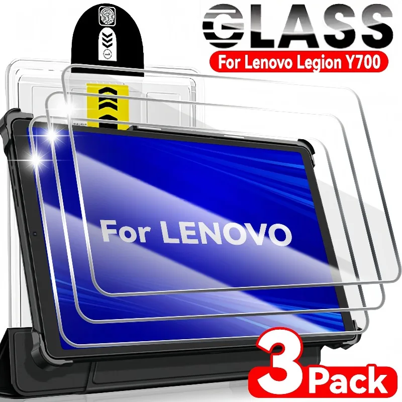 

For Lenovo Legion Y700 Gen 4 3 2 1 Tempered Glass HD Screen Protector Film for Legion Tab Y700 8.8 Inch Easy Install Screen Film