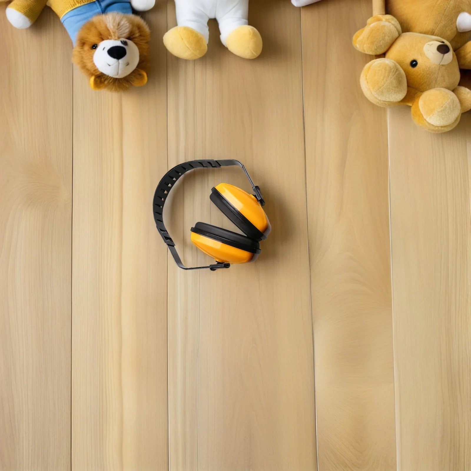 مادة أمان لسماعات الرأس المانعة للضوضاء وبطانة مزدوجة للاستخدام الداخلي والخارجي والسفر والتخييم واستخدام حماية الأذن