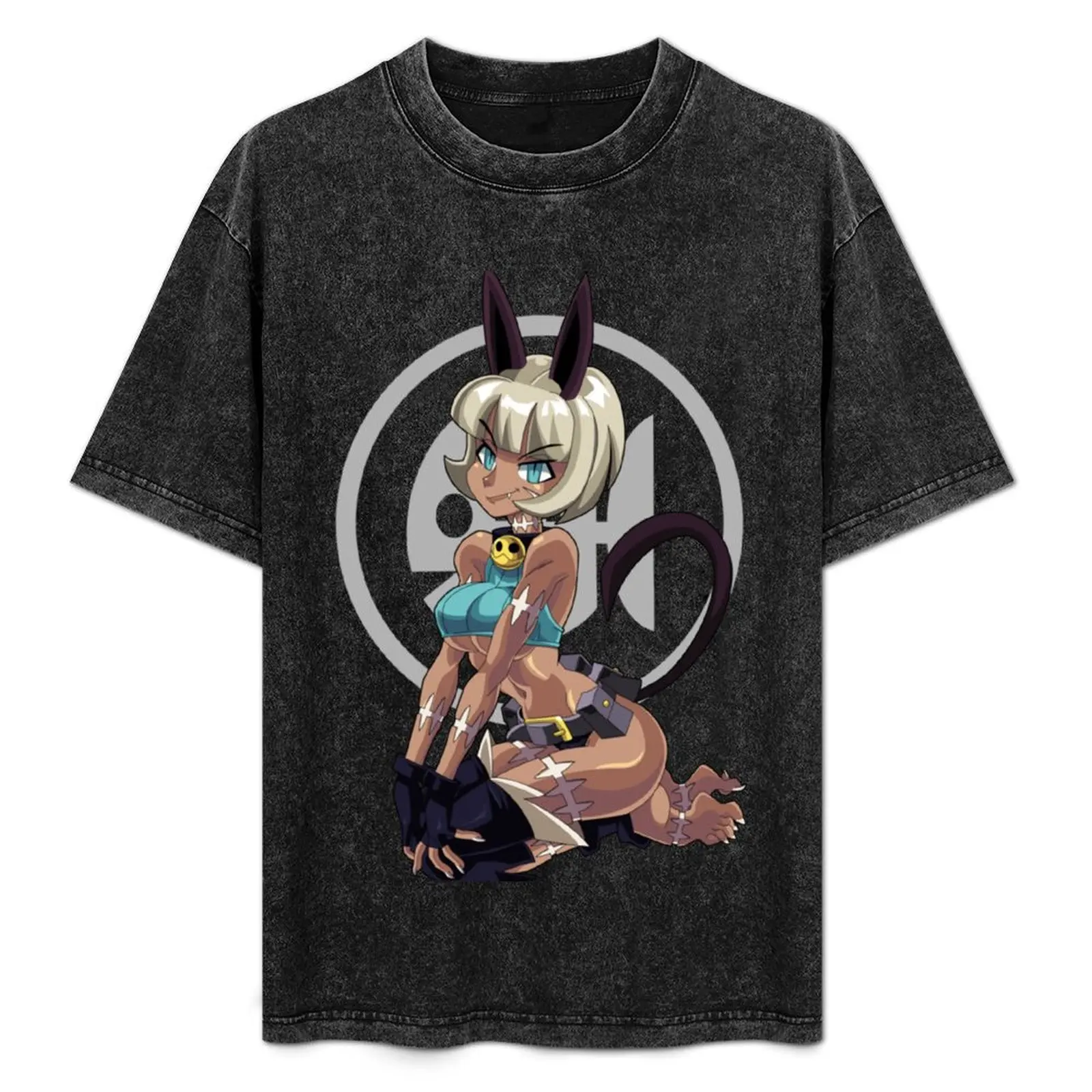 

Skullgirls - Ms. Fortune T-Shirt Plus Size Workout Short Sleeve Top