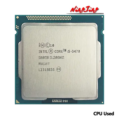 Intel Core i5-3470 i5 3470 3.2 GHz Used Quad-Core CPU  6M 77W LGA 1155