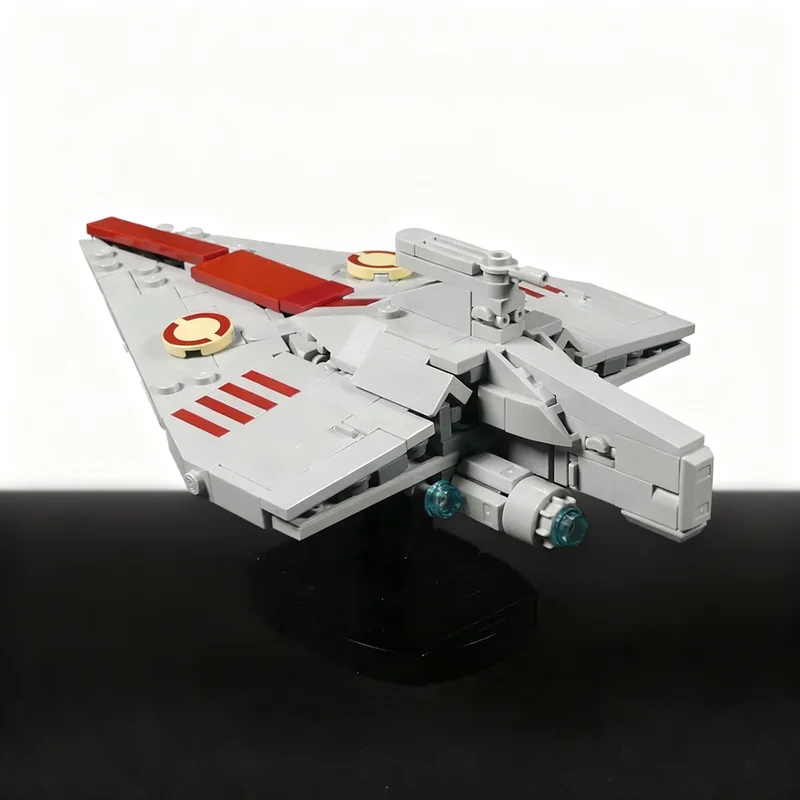 

347PCS MOC Space Battle Movie Acclamator Class Assault Ship Model Custom Puzzle DIY Creative Ideas Toy Birthday Gift Series