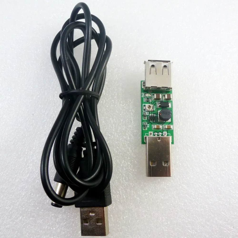 USB DC 5 В в DC 6 В ~ 12,5 В с регулируемым выходом, повышающий преобразователь модуля питания