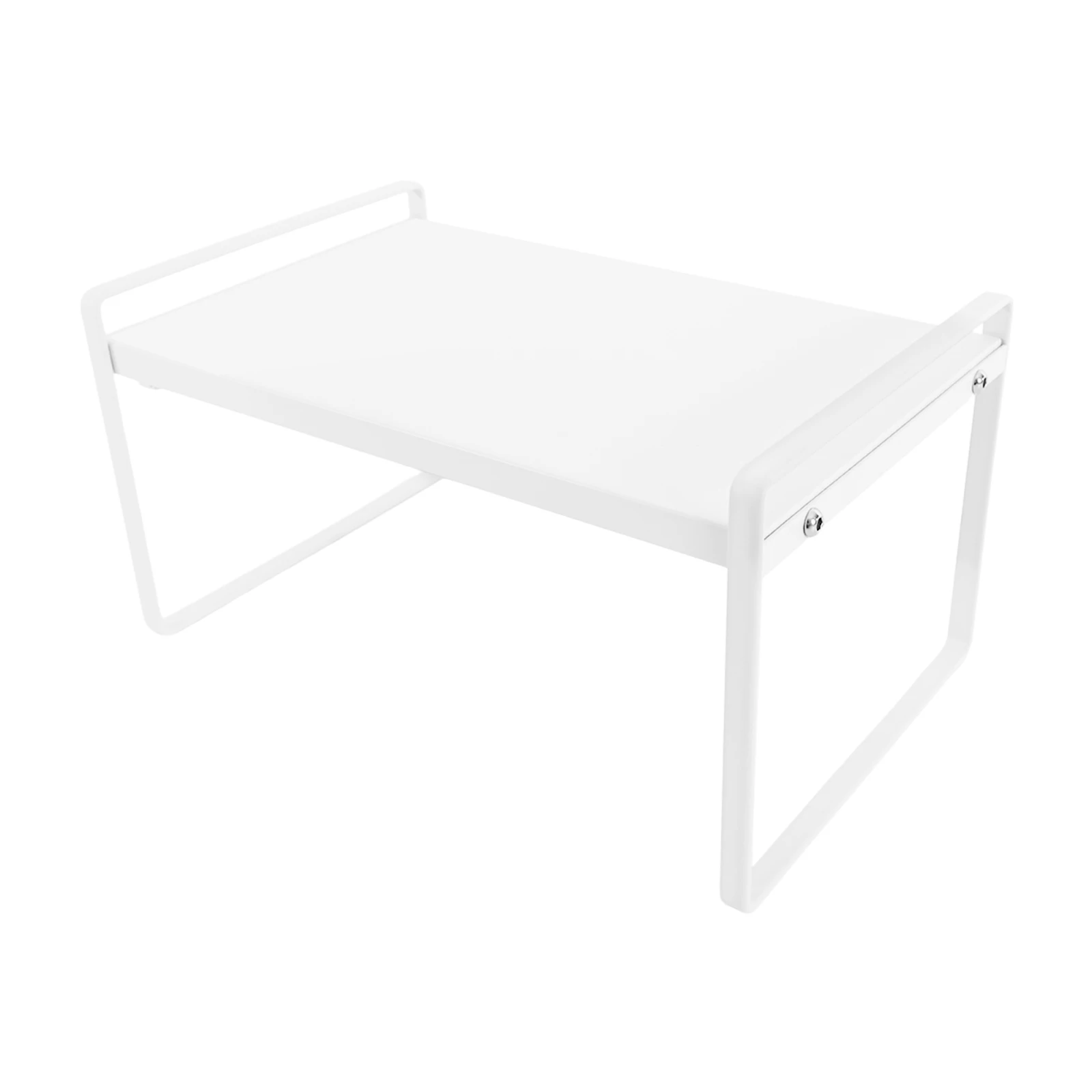 Erweiterbares Schrankregal, erweiterbarer Schrank-Organizer, erweiterbares Schrankregal für die Küche, Aufbewahrungsassistent für Küche, Badezimmer – Detail 1