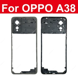 For OPPO A38 4G CPH2579 Middle Housing Middle Frame Holder Case Cover Replacement