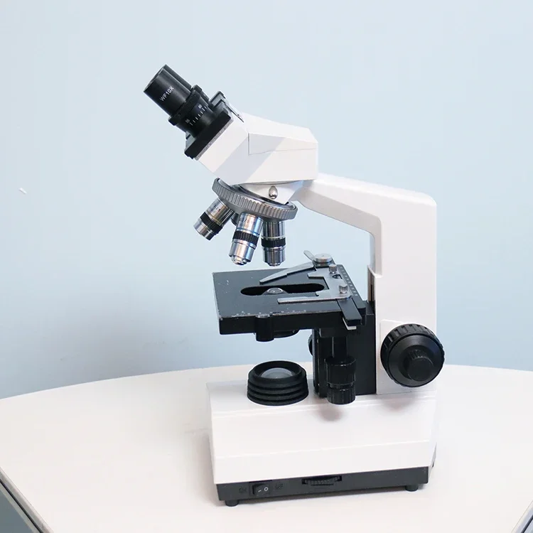 Medical Laboratory Digital Microscopio Portable XSZ-107BN Binocular Biological Microscope In Stock