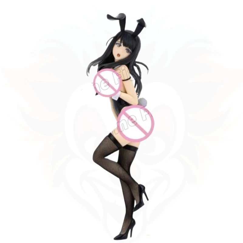 AY NSFW جودة عالية الأرنب الأخت العمل أرنب الأرنب فتاة 1/4 شخصيات كرتونية البلاستيكية جمع نموذج خلع الملابس #1